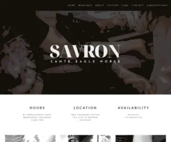 Savronthegreat.com(Savron The Great) Screenshot