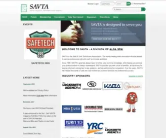 Savta.org(Safe and Vault Technicians Association) Screenshot