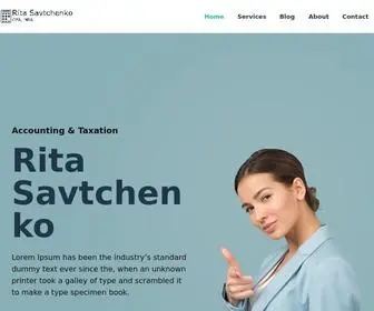 Savtchenko.com(My Blog) Screenshot