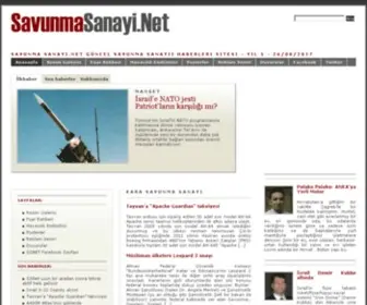 Savunmasanayi.net(Savunma Sanayi .NET) Screenshot