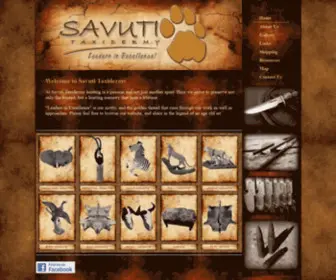 Savutitaxidermy.co.za(Savuti Taxidermy) Screenshot