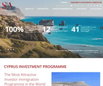 Savvacyprus.com(Cyprus Premier Tax & Corporate Services provider) Screenshot