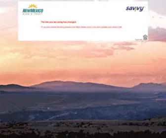 Savvyatnmb-T.com(New mexico bank & trust) Screenshot