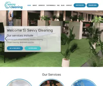 Savvycleaning.com.au(Savvy Cleaning) Screenshot