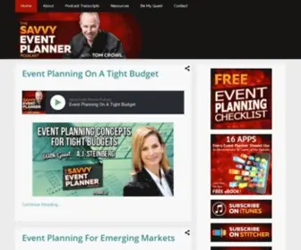 Savvyeventpodcast.com(Savvy Event Planner Podcast) Screenshot