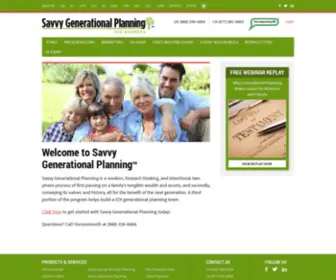 Savvygenerationalplanning.com(Savvy Generational Planning) Screenshot