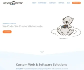 Savvyotter.com(Savvy Otter) Screenshot