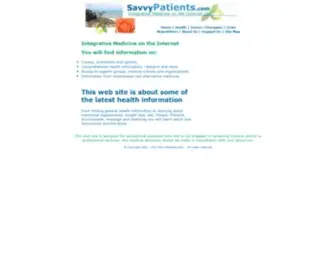 Savvypatients.com(Savvy Patients) Screenshot