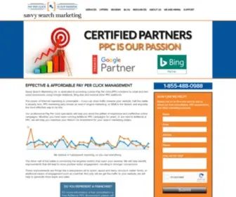 Savvysearchmarketing.com(Savvy Search Marketing) Screenshot