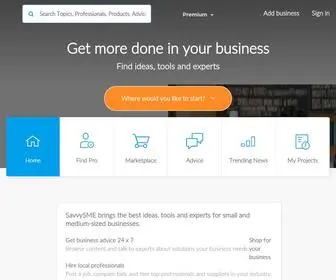 Savvysme.com.au(Small Business Ideas) Screenshot