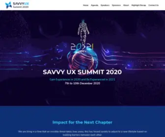 Savvyuxsummit.com(Savvy UX Summit 2024) Screenshot