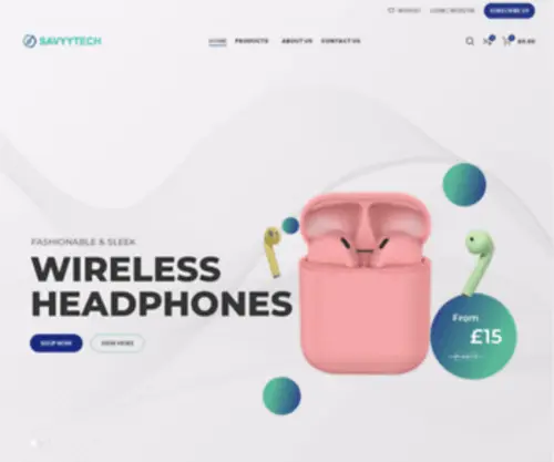 Savyytech.co.uk(Savyy Tech Limited) Screenshot