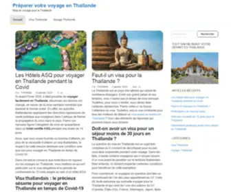 Sawadie.fr(Préparer votre voyage en Thaïlande) Screenshot