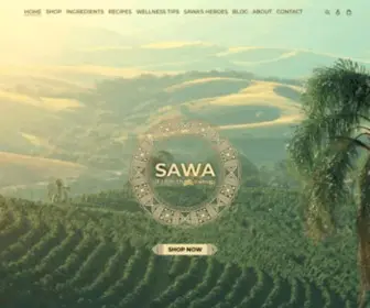 Sawafoods.com(Nutritional African Ingredients From the Source) Screenshot