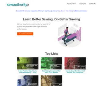 Sawauthority.com(Leading Power Saw Blog) Screenshot