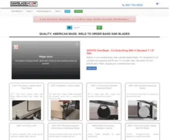 Sawblade.com(Saw Blade) Screenshot