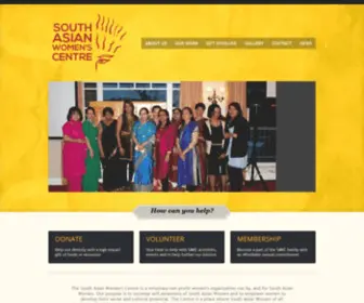 Sawc.org(South Asian Women's Centre) Screenshot