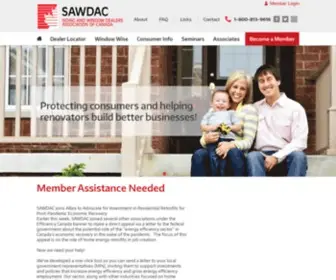 Sawdac.com Screenshot