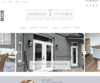 Sawdust2Stitches.com(Sawdust 2 Stitches) Screenshot