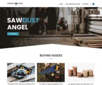 Sawdustangel.com(Home) Screenshot