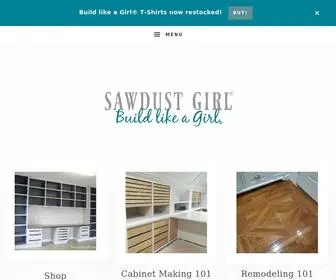 Sawdustgirl.com(Sawdust Girl) Screenshot