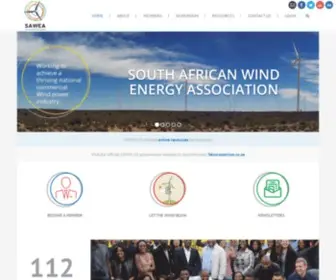 Sawea.org.za(The South African Wind Energy Association (SAWEA)) Screenshot
