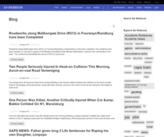 Sawebbook.co.za(SA WEBBOOK) Screenshot