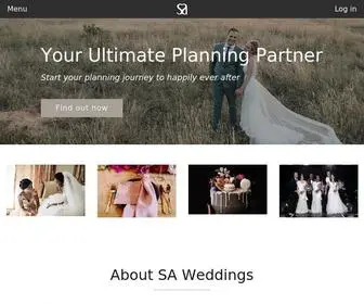 Saweddings.co.za(South Africa Wedding Planning) Screenshot