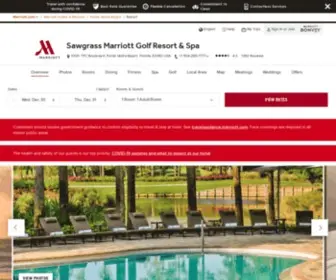 Sawgrassmarriott.com(Sawgrassmarriott) Screenshot