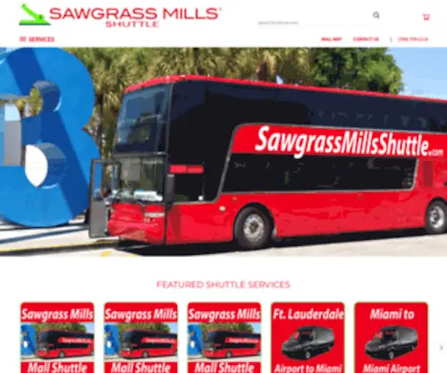 Sawgrassmillsshuttle.com(Sawgrassmillsshuttle) Screenshot