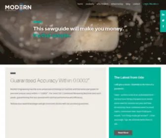 Sawguidesdirect.com(Modern Engineering SawGuide) Screenshot