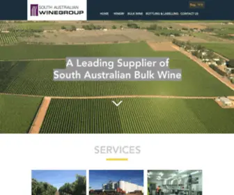 Sawinegroup.com.au(South Australian Wine Group) Screenshot