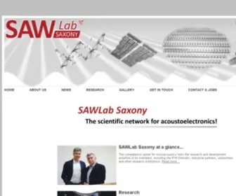 Sawlab-Saxony.de(SAWLab Saxony) Screenshot