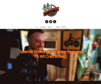 Sawmillbrewing.net(Sawmill Brewing Company) Screenshot