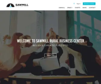 Sawmillbusinesscenter.org(Sawmill Rural Business Center) Screenshot