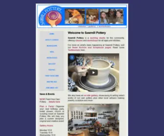 Sawmillpottery.com(Sawmillpottery) Screenshot