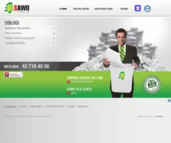 Sawo-Recykling.pl(Recykling i niszczenie dokument) Screenshot