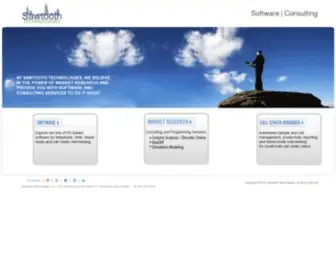 Sawtooth.com(Sawtooth Technologies) Screenshot