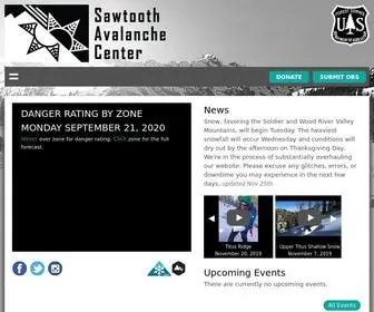 Sawtoothavalanche-Archive.com(Sawtooth Avalanche Center) Screenshot