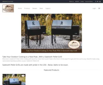 Sawtoothpelletgrills.com(Sawtooth Pellet Grills) Screenshot