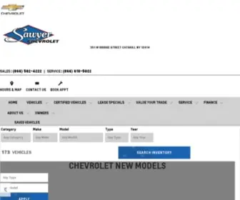 Sawyerchevy.com(Sawyer Chevrolet) Screenshot