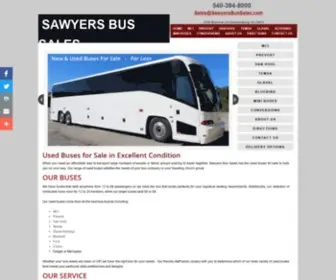 Sawyersbussales.com(Used Bus Sales with Sawyers Bus Sales) Screenshot