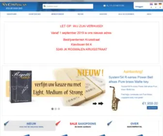 Saxcompany.nl(Natuurlijk) Screenshot