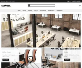 Saxen.co.uk(Saxen Office Furniture) Screenshot