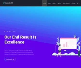 Saxirlo.com(Web Agency UX UI Saxirlo) Screenshot