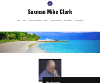 Saxman1.com(Home page of) Screenshot