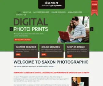 Saxonphotographic.co.uk(Photo Centre Name) Screenshot