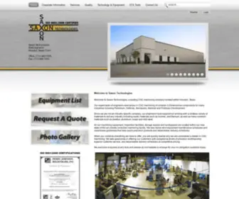 Saxontechnologies.com(Saxon Technologies) Screenshot