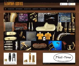 Saxophon-Service.de(#IndexMetaKeywordsStandard#) Screenshot