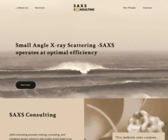 Saxs.org(About us) Screenshot